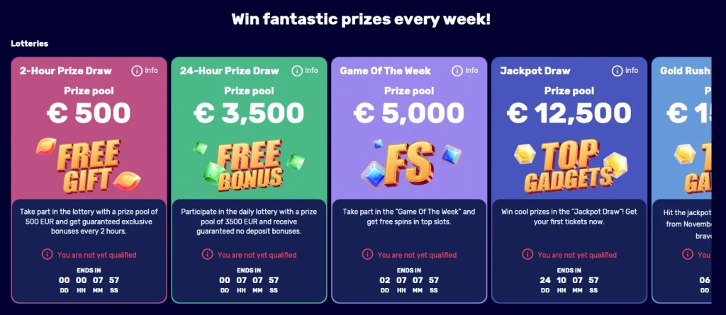 VeryWell Casino Lotteries