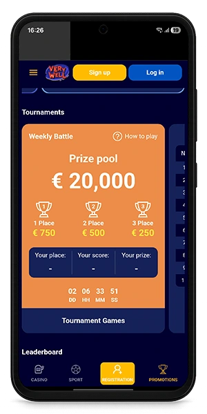 Verywell casino verification