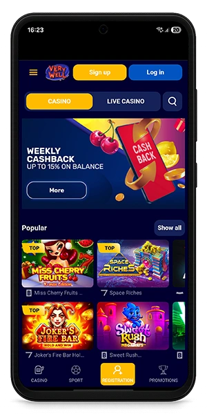 VeryWell Online Casino